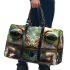 Frog with big eyes symmetrical face 3d travel bag