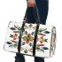 Gentle Flourish Captivating Floral Simplicity 3D Travel Bag