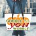 gobble til you wobble Leather Tote Bag