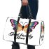 God family love a colorful butterfly 3d travel bag