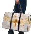 Golden dragonfly with its wings spread wide 3d travel bag