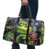 Grinchy drink coffee smile and dream catcher 3d travel bag