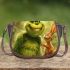 grinchy smile and scubydo show Saddle Bag Saddle Bag