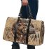 Hippo with dream catcher 3d travel bag