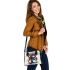 Horse and tree of life inside the body shoulder handbag