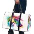 Horse head watercolor splashes 3d travel bag