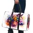 Horse head watercolor splashes 3d travel bag