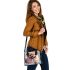 Kawaii cute adorable fluffy furry baby puppy brown beige fur shoulder handbag