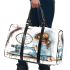 Kid drawing sewing machine with dream catcher 3d travel bag