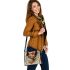 Koi fish smile with dream catcher shoulder handbag