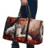 Longhaired British Cat in Autumn Parks 1 3D Travel Bag