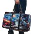 Longhaired British Cat in Celestial Voyages 2 3D Travel Bag