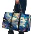 Longhaired British Cat in Cosmic Dreams 2 3D Travel Bag