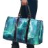 Longhaired British Cat in Futuristic Cityscapes 2 3D Travel Bag