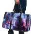 Longhaired British Cat in Futuristic Cyberpunk Cities 3D Travel Bag