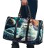 Longhaired British Cat in Galactic Voyages 3D Travel Bag