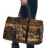 Longhaired British Cat in Timeless Libraries 2 3D Travel Bag