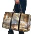 Longhaired British Cat in Whimsical Fairy Tale Ballrooms 3D Travel Bag