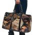 Longhaired British Cat in Whimsical Mushroom Groves 3 3D Travel Bag