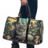 Longhaired British Cat in Whimsical Mushroom Groves 3D Travel Bag