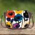 Flowers of marano k electronic music Saddle Bag, Totes, Crossbody, Purse: Bag Gift Idea for Girlfriend, Sitter, Birthday, Women ,Daughter, Mama, Ladies