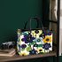 Flowers in the style of marano electronic music Small Handbag, Totes, Crossbody, Purse: Bag Gift Idea for Girlfriend, Sitter, Birthday, Women ,Daughter, Mama, Ladies