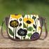 Flowers in the marano k electronic music Saddle Bag, Totes, Crossbody, Purse: Bag Gift Idea for Girlfriend, Sitter, Birthday, Women ,Daughter, Mama, Ladies