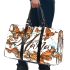 Mnteal orange and brown butterflies mama travel bag