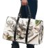 music note and guitar and tulip with green leaf and koi fish 2 Travel Bag