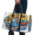 Music note and Piano and Sunflower and Koi Fish colorfull 2 Travel Bag