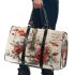 Music notes and guitar and roses and beta fish 2 Travel Bag