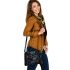 Panther smile with dream catcher shoulder handbag