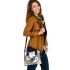 Peacock dancing and dream catcher shoulder handbag