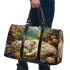 Persian Cat in Flower Gardens 2 3D Travel Bag