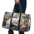 Persian Cat in Flower Gardens 3D Travel Bag