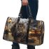 Persian Cat in Steampunk Victorian Streets 1 3D Travel Bag