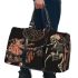 Pig and skeleton king dancing and dream catcher 3d travel bag