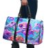 Pink and purple baby turtles with big eyes 3d travel bag