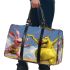 Pinky pigs and yellow grinchy smile toothless like rabbit 3d travel bag