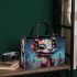 Playful Dragon in the Night Small Handbag