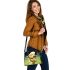 Playful pup with flowers Chic Stylish Shoulder Handbag & Women Totes: Perfect Gift for Girlfriend | Crossbody, Purse, Handbag