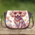 Pretty in pink garden pup Saddle Bags for Women: Perfect Gift for Girlfriend, Wife, Daughter