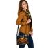 Pumpkin grinchy smile and birdsshow d shoulder handbag