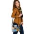 Quiet Beauty Captivating Simple Floral Motifs Shoulder Handbag