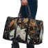 Red crowned cranes with dream catcher 3d travel bag