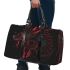 Red eyes dragon with dream catcher 3d travel bag