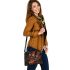 Red tiger and dream catcher shoulder handbag