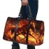 Running horse red mane and hair all over the body 3d travel bag