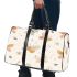 Seamless pattern with a digital illustration of butterflies 3d travel bag