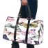 Seamless pattern with colorful pastel butterflies 3d travel bag